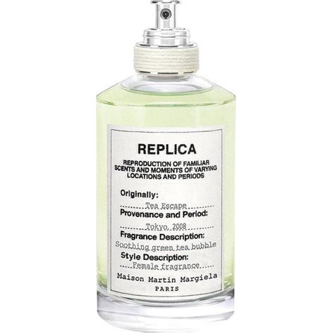 replica perfume green tea|maison margiela tea escape.